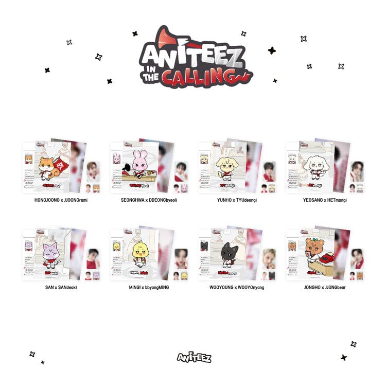 [PRE-ORDER] ATEEZ - [ANITEEZ IN THE CALLING] MD CALLING PROFILE HOLDER SET