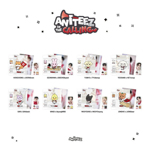 [PRE-ORDER] ATEEZ - [ANITEEZ IN THE CALLING] MD CALLING PROFILE HOLDER SET