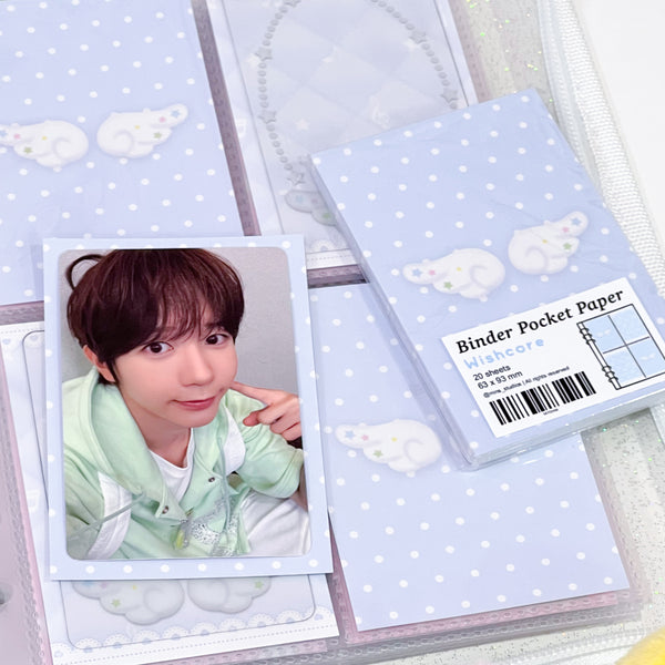 MINS STUDIOS Wishcore Binder Pocket Paper