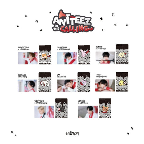 [PRE-ORDER] ATEEZ - [ANITEEZ IN THE CALLING] MD CARD COVER STICKER SET