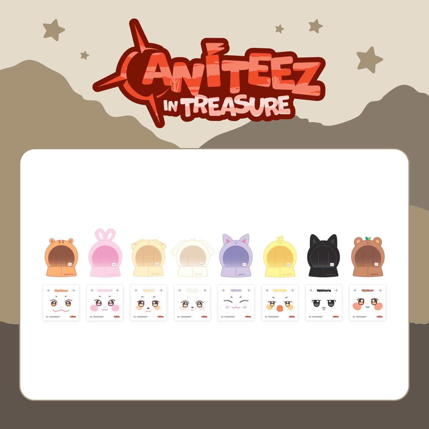 ATEEZ - [ANITEEZ IN TREASURE] MD LIGHT STICK COVER