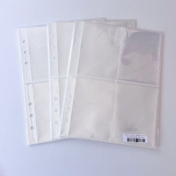MINS STUDIOS A5 4-Pocket Binder Refill