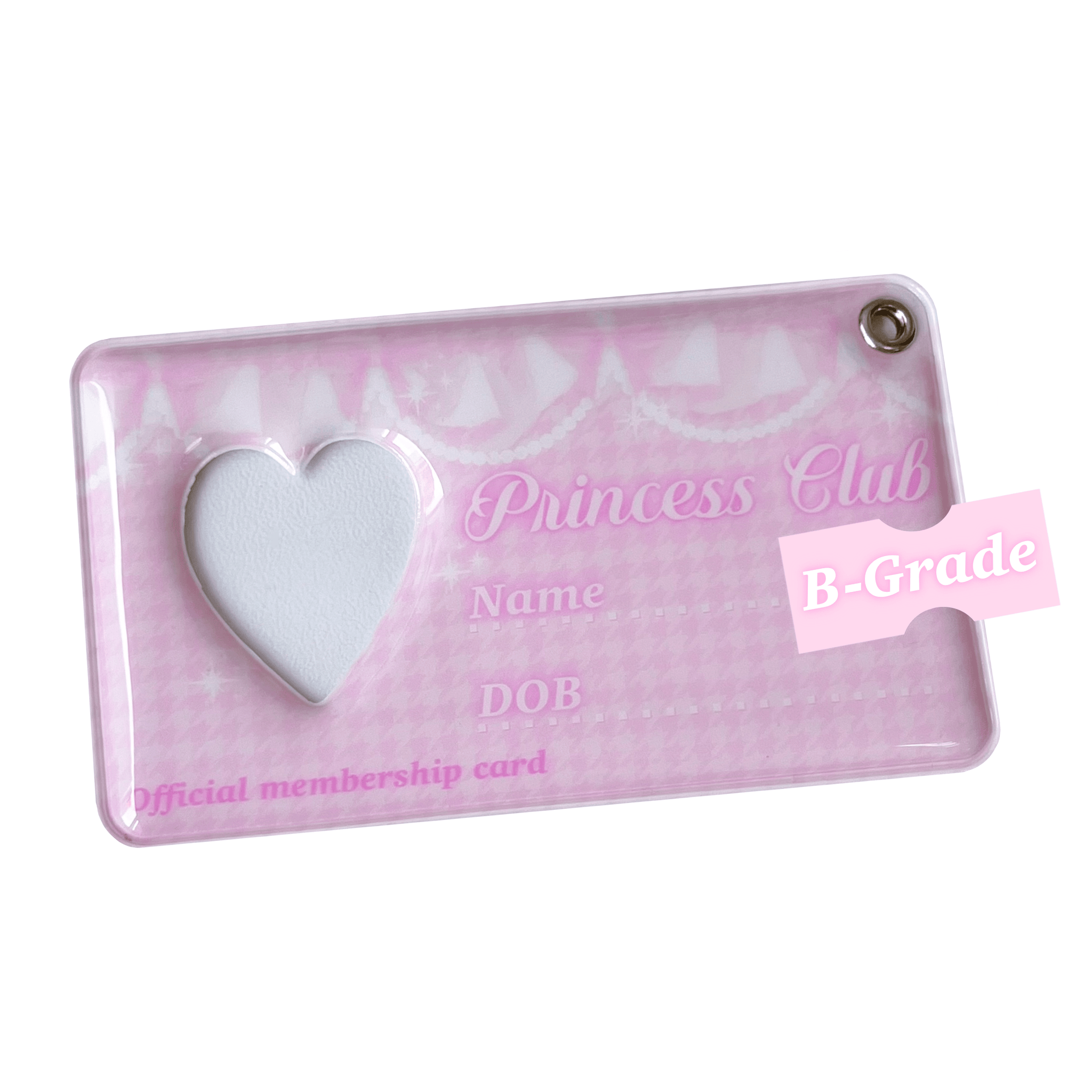 MINS STUDIOS Princess Club ID Card Holder B Grade