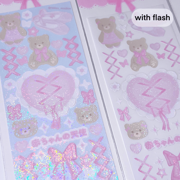 MINS STUDIOS Ballerina Deco Sticker