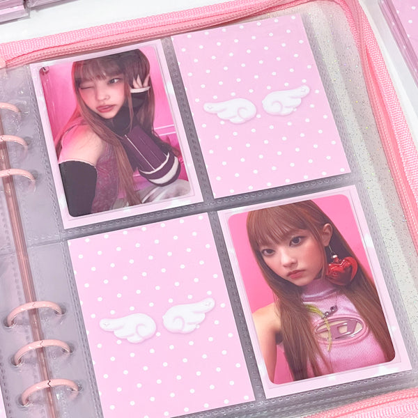 MINS STUDIOS Angel Star Binder Pocket Paper