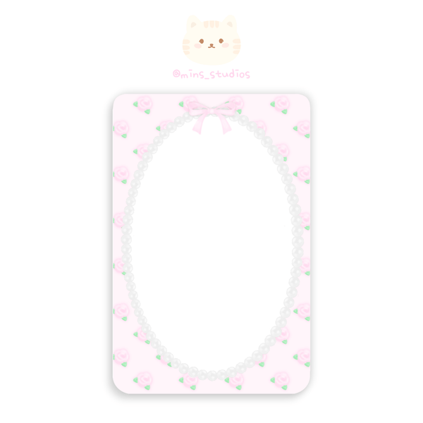 MINS STUDIOS Coquette Deco Frame