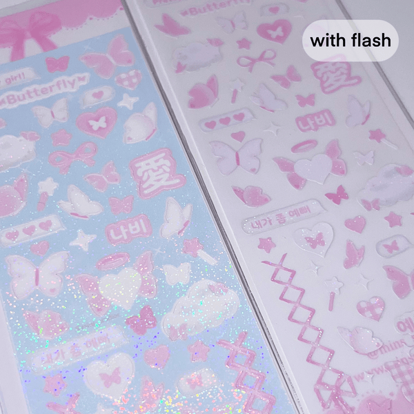 MINS STUDIOS Fairy Butterfly Deco Sticker