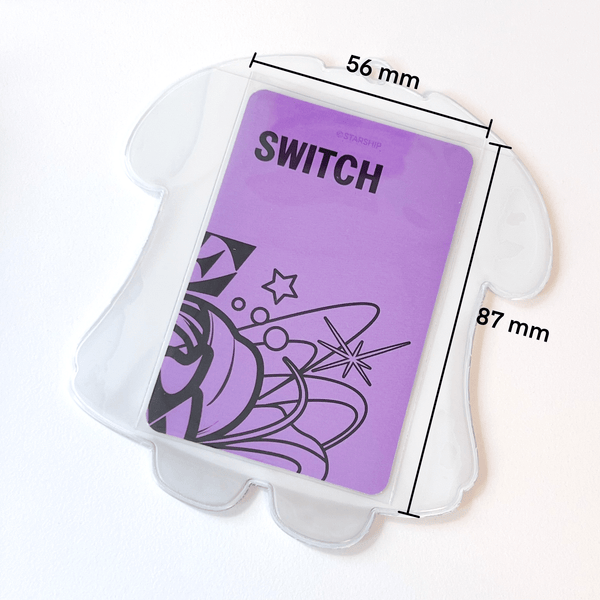 MINS STUDIOS Ghost Puppy Card Holder