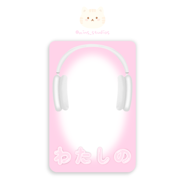MINS STUDIOS Headphones Deco Frame