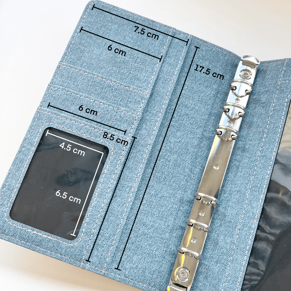 MINS STUDIOS A6 Denim Diary