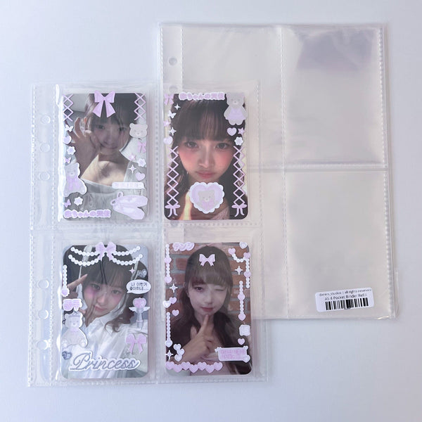 MINS STUDIOS A5 4-Pocket Binder Refill