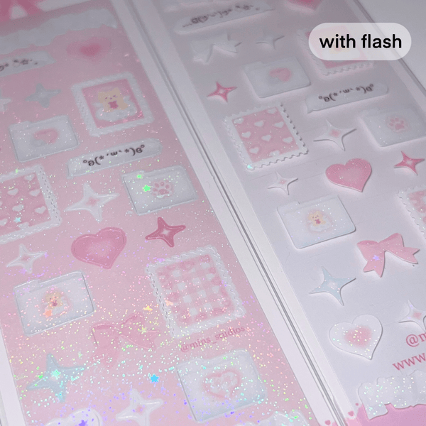 MINS STUDIOS Love File Deco Sticker
