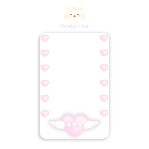 MINS STUDIOS Pink Lover Deco Frame