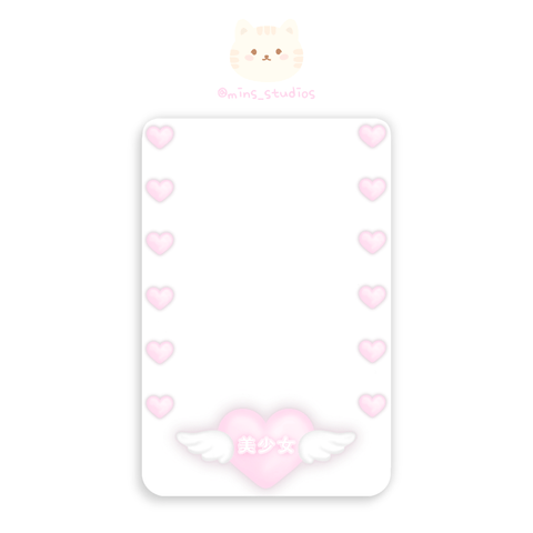 MINS STUDIOS Pink Lover Deco Frame