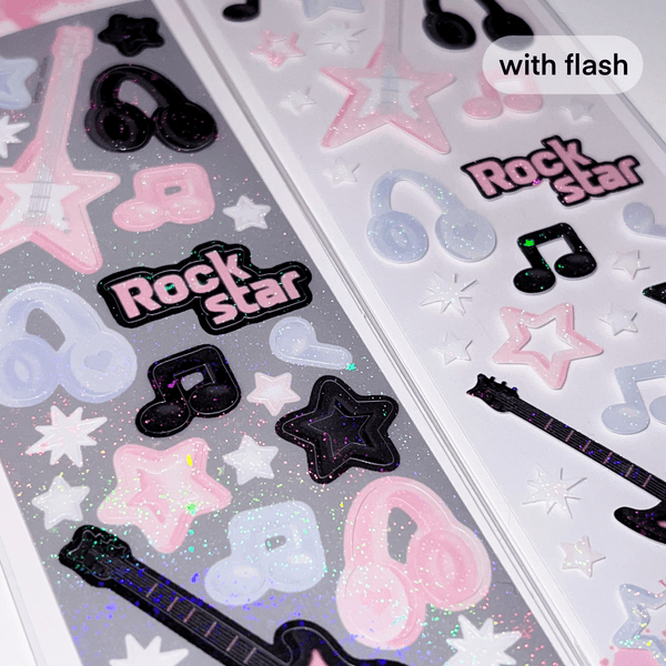 MINS STUDIOS Rockstar Deco Sticker