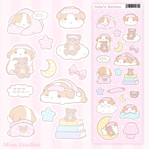 Dubu’s Bedtime Sticker