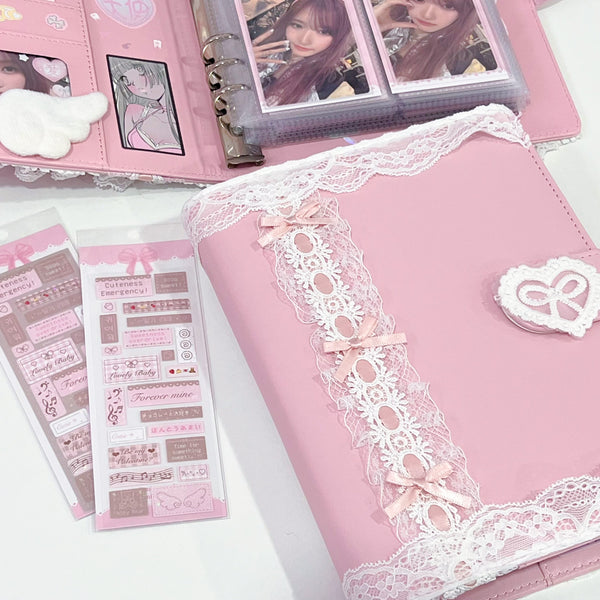 MINS STUDIOS Pink Cocoa Deco Sticker