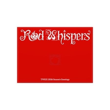 (PRE-ORDER) TWICE - 2026 SEASON'S GREETINGS [RED WHISPERS]