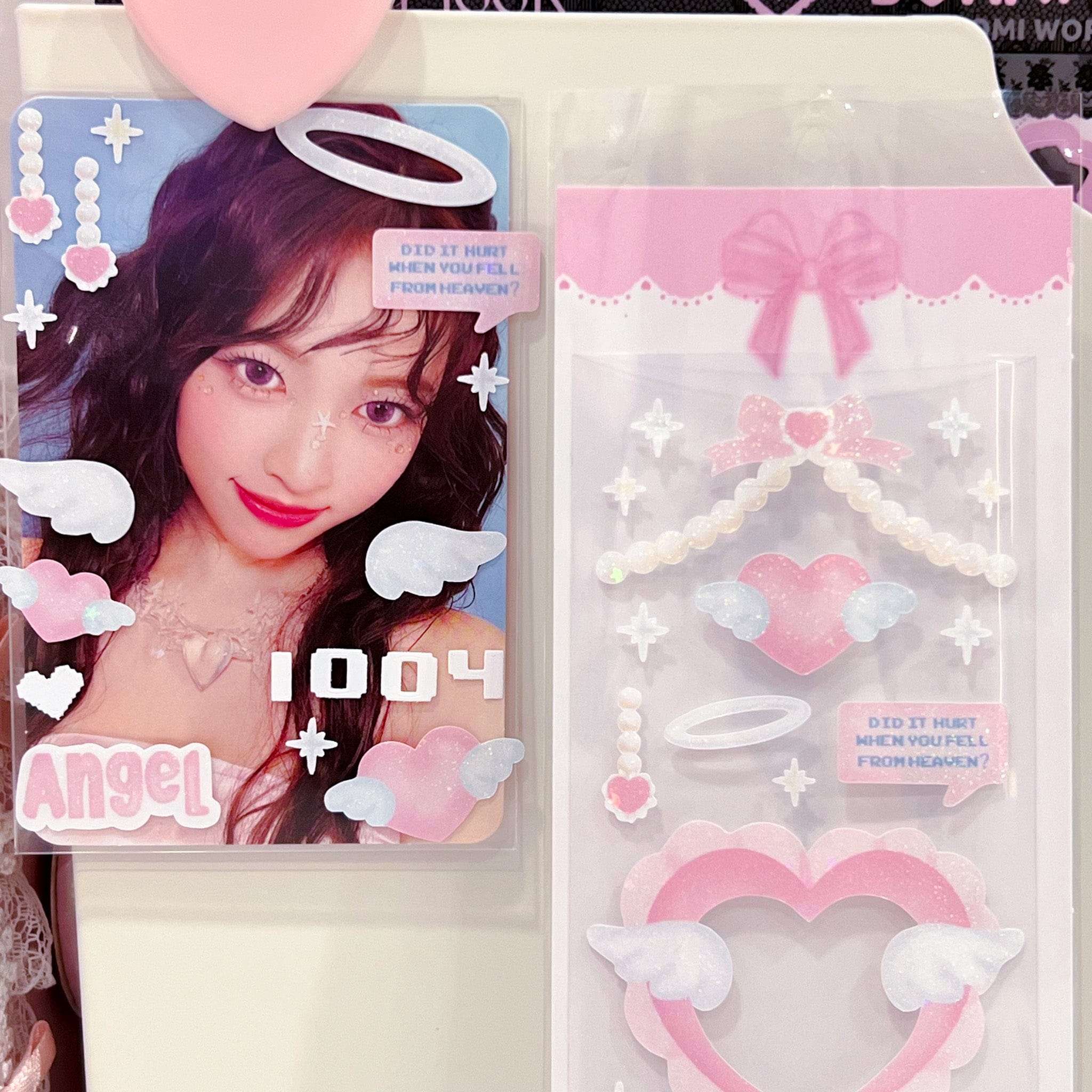 MINS STUDIOS Angel Deco Sticker