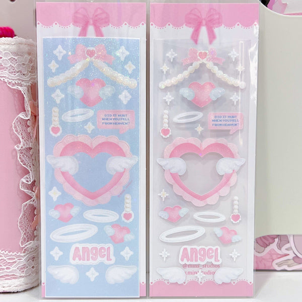 MINS STUDIOS Angel Deco Sticker