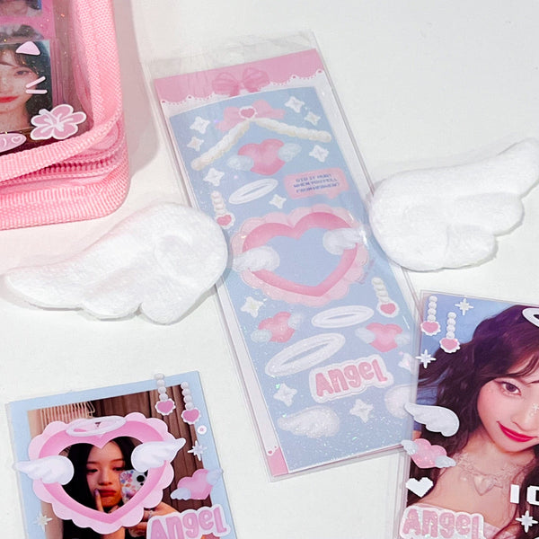 MINS STUDIOS Angel Deco Sticker