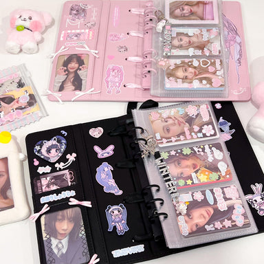 photo card binder kpop MINS STUDIOS Ballerina Photocard Binder + Pages – Mins Studios