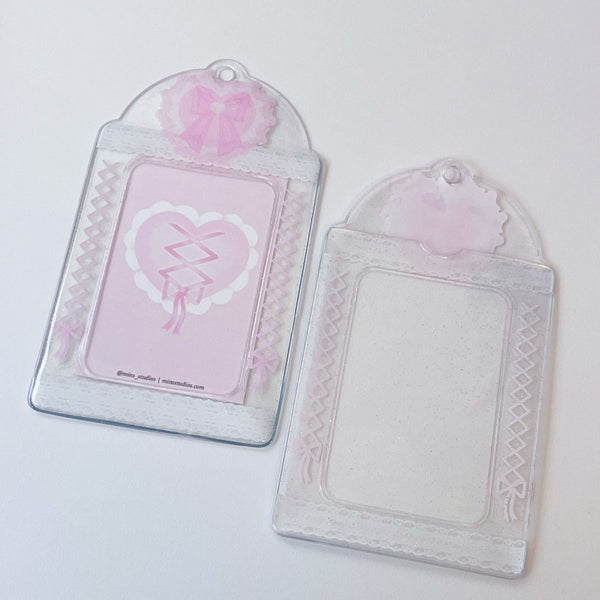 MINS STUDIOS Ballerina Clear Card Holder