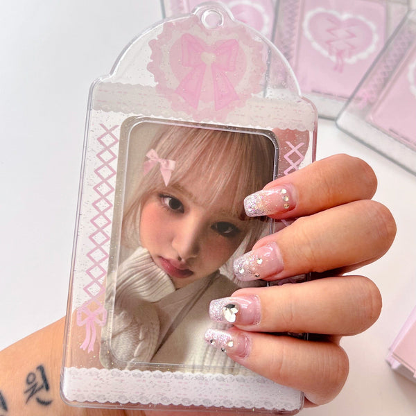 MINS STUDIOS Ballerina Clear Card Holder