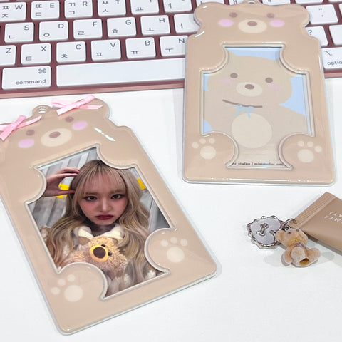 MINS STUDIOS Bear Card Holder