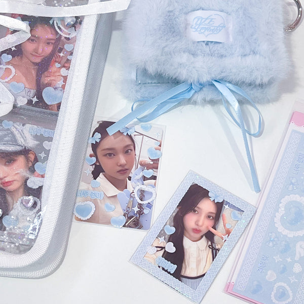 MINS STUDIOS Blue Valentine Deco Sticker