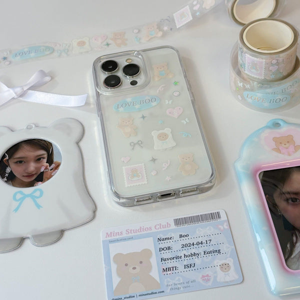 MINS STUDIOS Boo Bear Sticker Roll