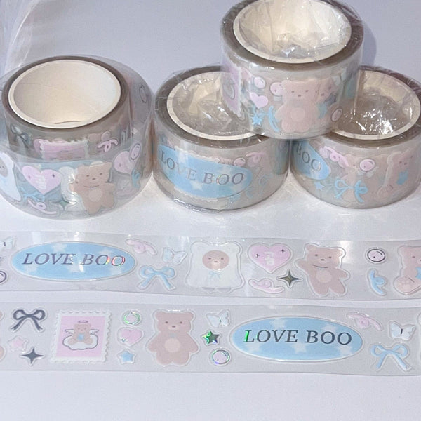 MINS STUDIOS Boo Bear Sticker Roll
