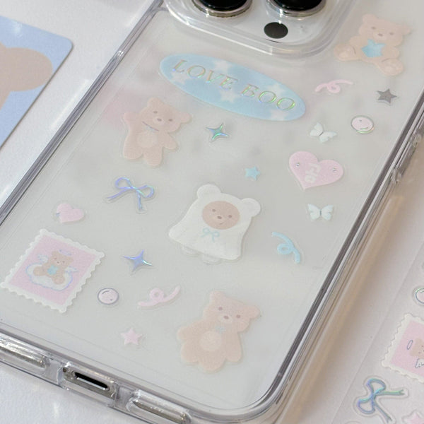 MINS STUDIOS Boo Bear Sticker Roll