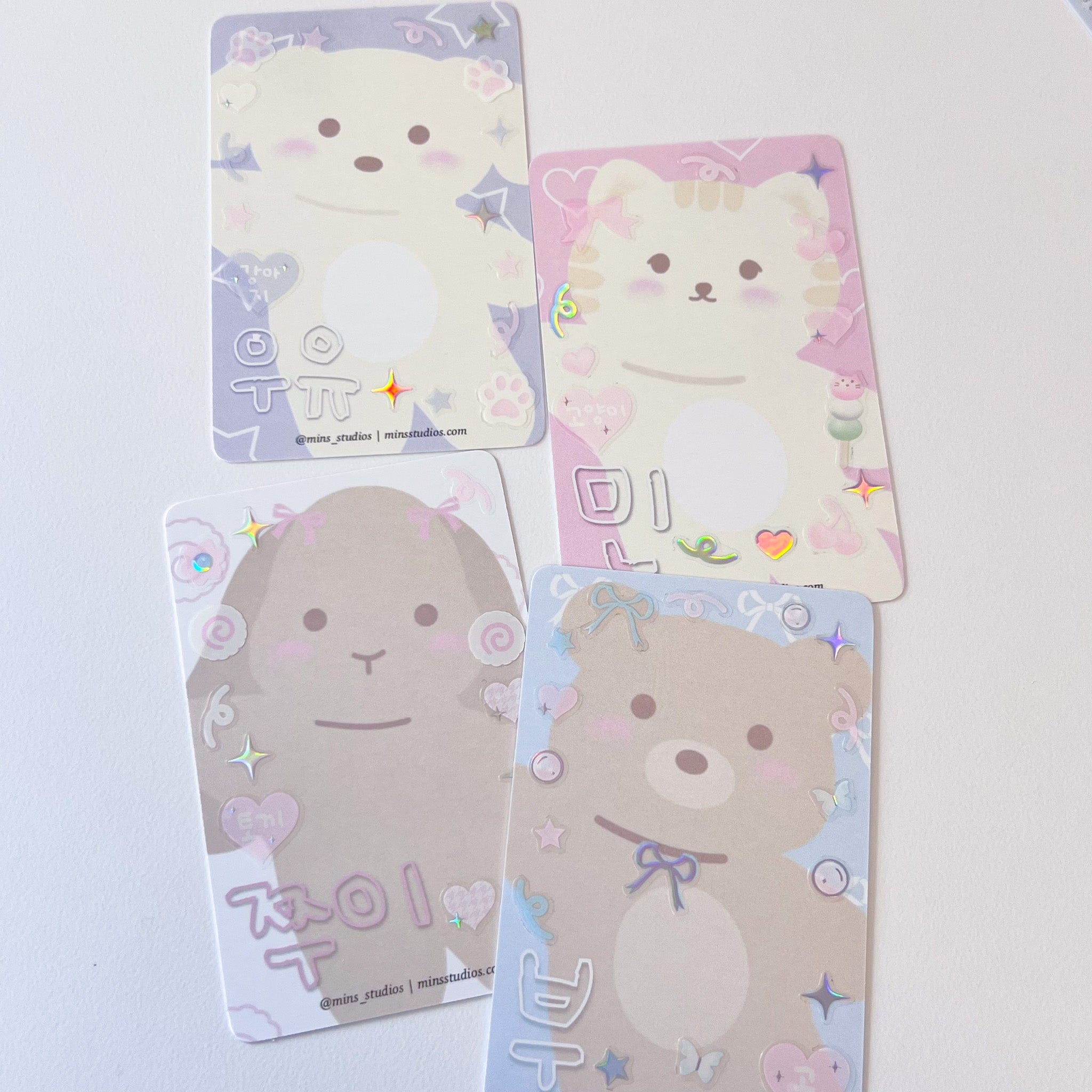 Character Photocard Set – Mins Studios