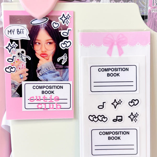 MINS STUDIOS Composition Deco Sticker