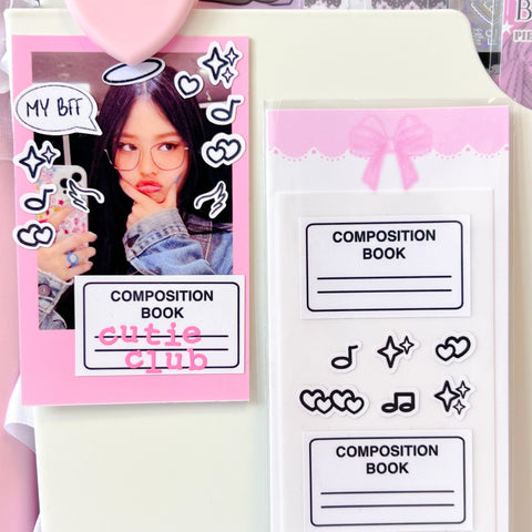 MINS STUDIOS Composition Deco Sticker