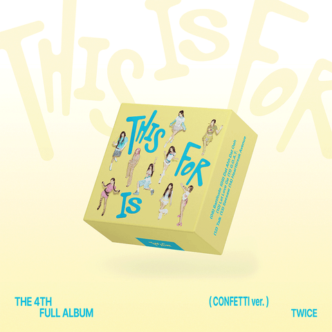 TWICE - 4th Full Album [THIS IS FOR] (CONFETTI Ver.)