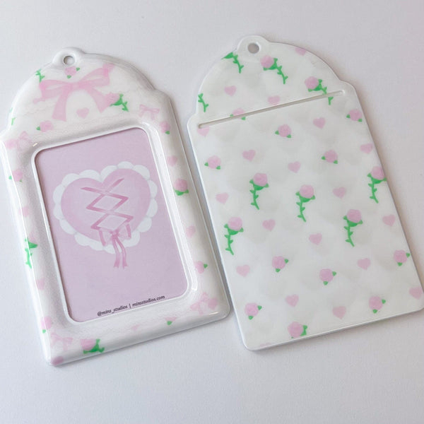 MINS STUDIOS Coquette Card Holder