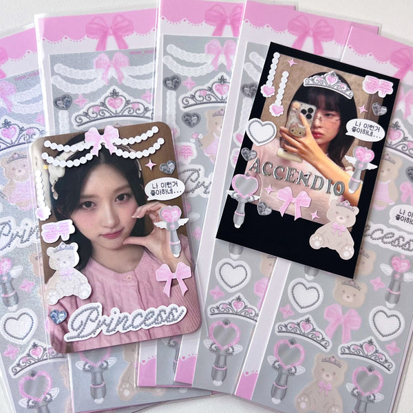 MINS STUDIOS Cyber Princess Deco Sticker