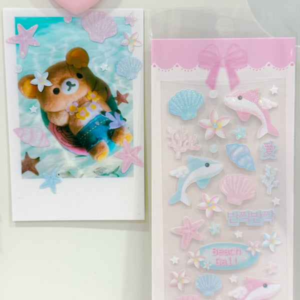 MINS STUDIOS Dreamy Sea Deco Sticker *coming soon*