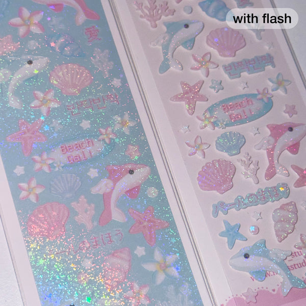 MINS STUDIOS Dreamy Sea Deco Sticker *coming soon*