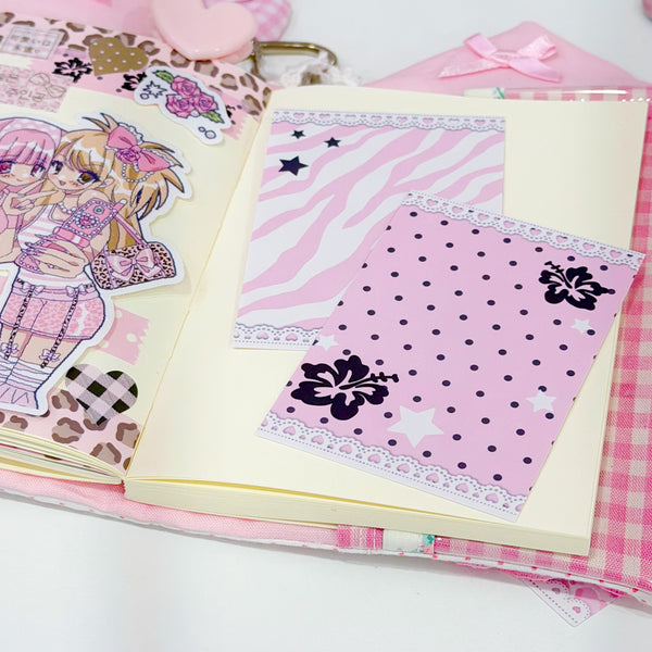 MINS STUDIOS Gal Paradise Binder Pocket Paper
