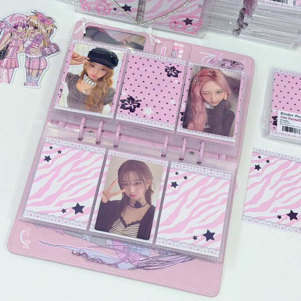 MINS STUDIOS Gal Paradise Binder Pocket Paper