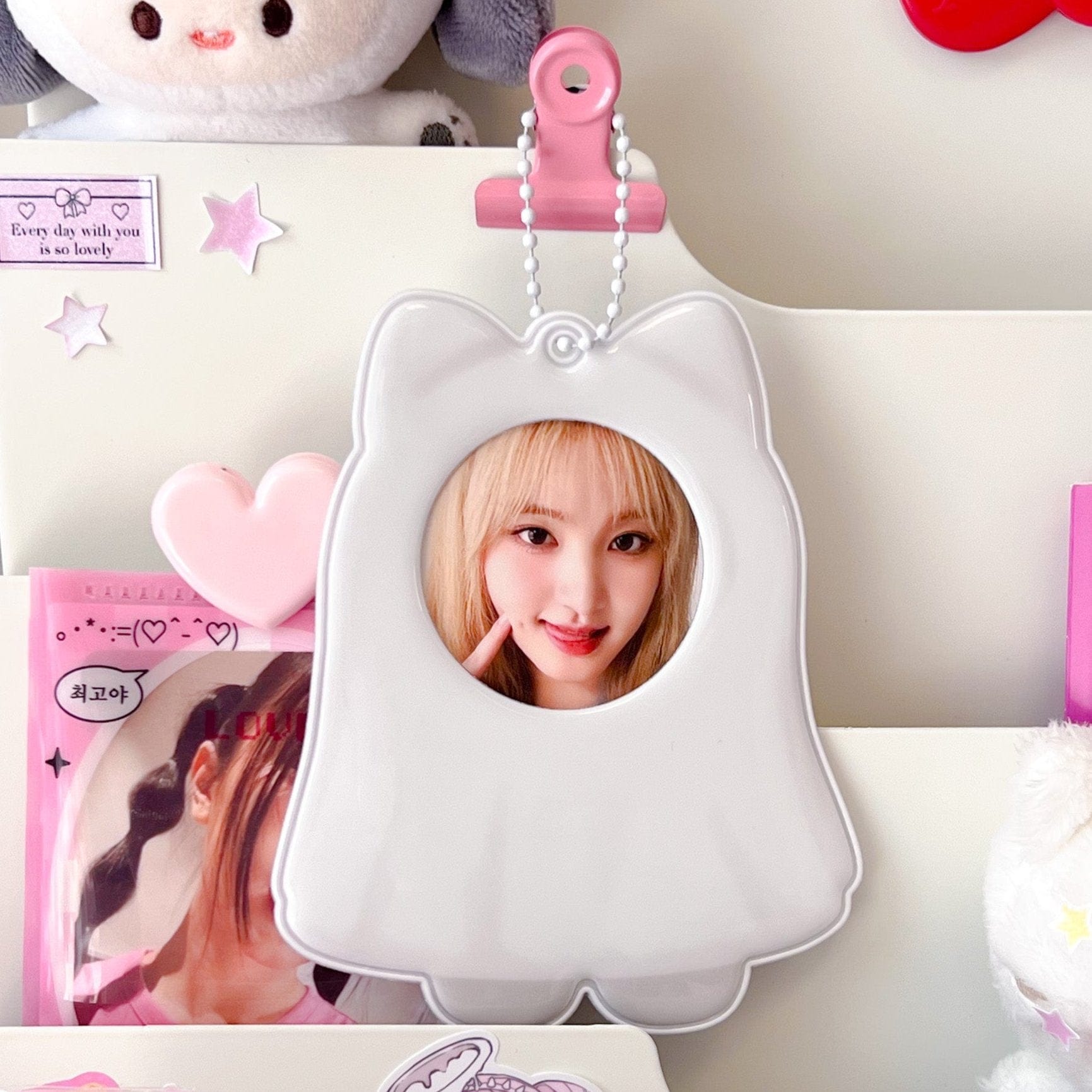 MINS STUDIOS Ghost Kitty Card Holder