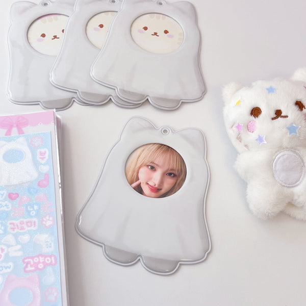 MINS STUDIOS Ghost Kitty Card Holder