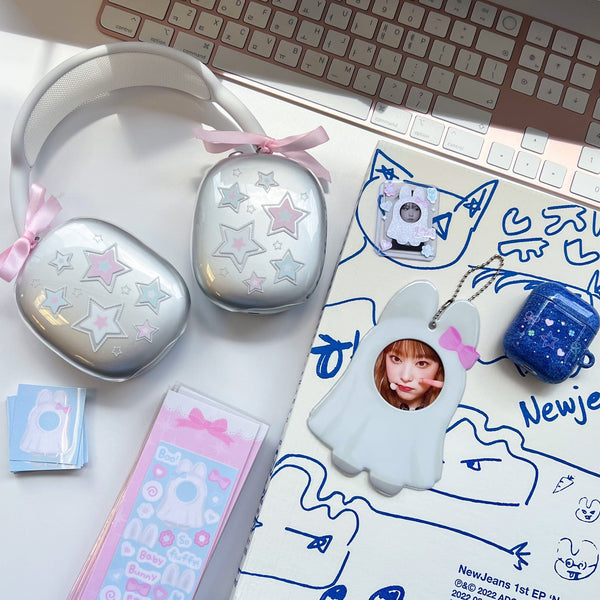 MINS STUDIOS Ghost Bunny Deco Sticker