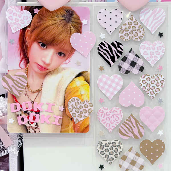 MINS STUDIOS Gyaru Heart Mini Sticker