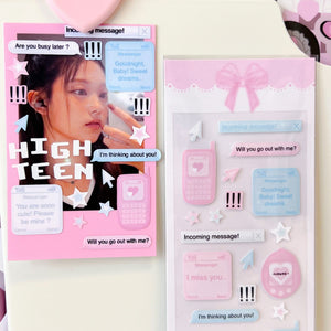 MINS STUDIOS High Teen Deco Sticker