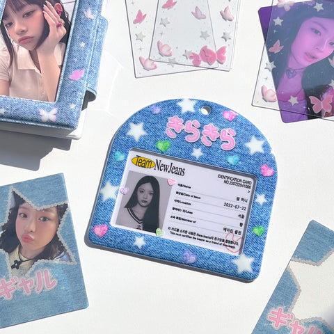 MINS STUDIOS Kirakira Horizontal Card Holder