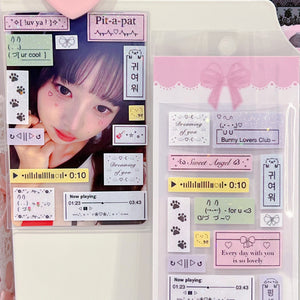 MINS STUDIOS Label Deco Sticker